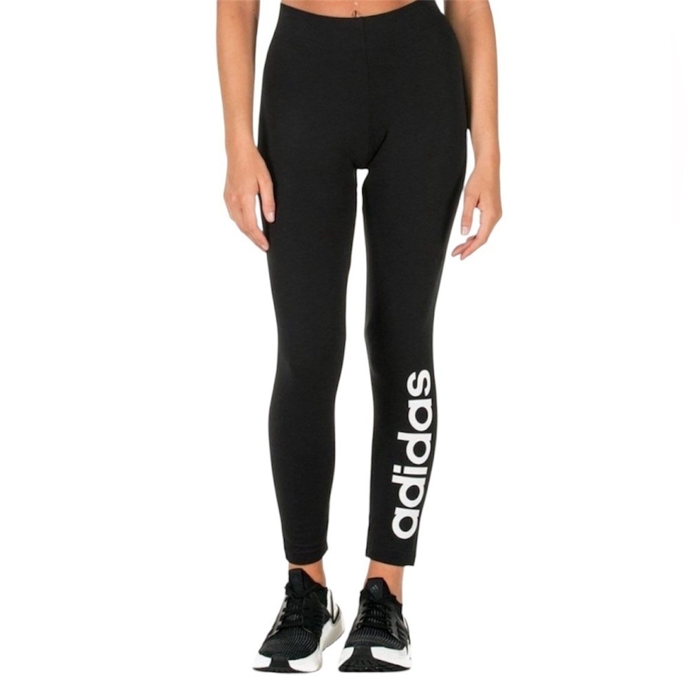 Adidas Women's Fab Climalite Essentials Linear Training Tights Pants Size Small